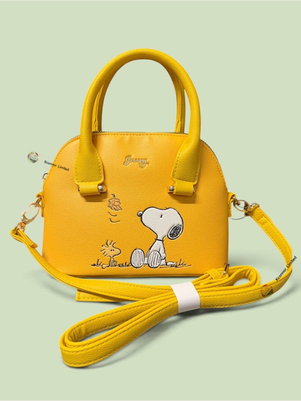 Peanuts Yellow Snoopy Mini Dome Satchel - Picture 1 of 5
